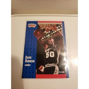 1991-1992 Fleer #187 David Robinson - San Antonio Spurs - NBA - HOF NBA75
